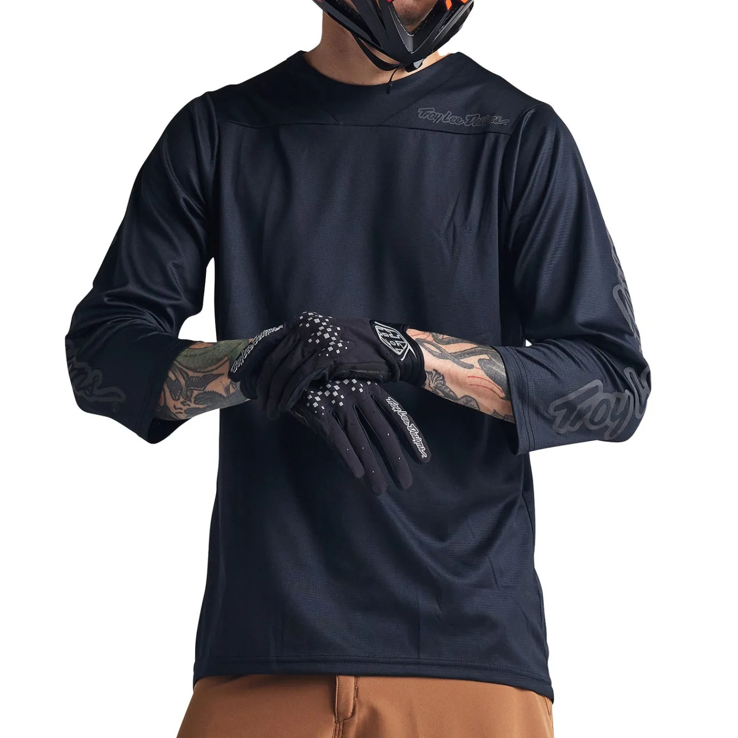 Troy Lee Designs Enduro/Trail|Jerseys^Ruckus 3/4 Jersey Solid Black