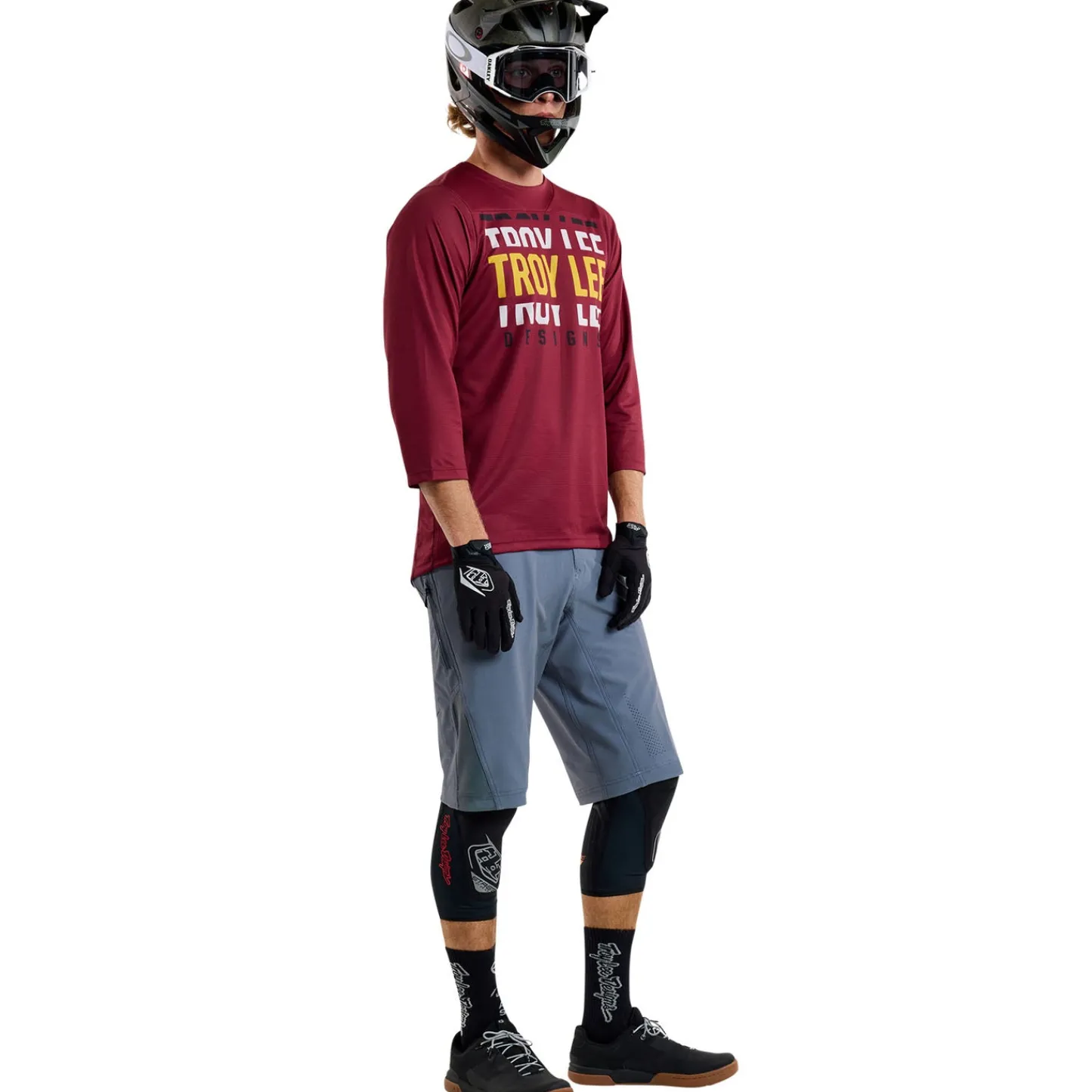 Troy Lee Designs Ruckus|Jerseys^Ruckus 3/4 Jersey Spun Oxblood