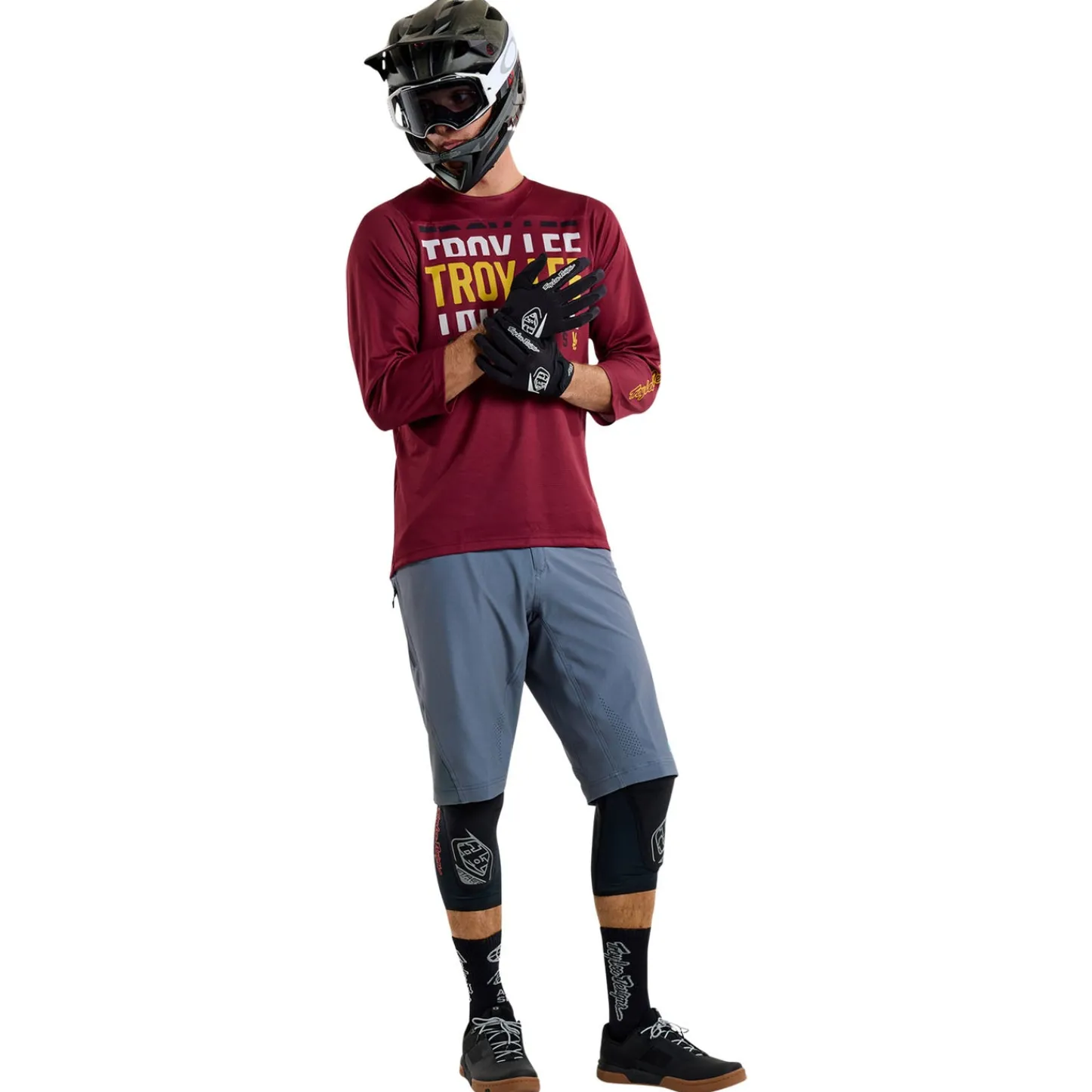 Troy Lee Designs Ruckus|Jerseys^Ruckus 3/4 Jersey Spun Oxblood