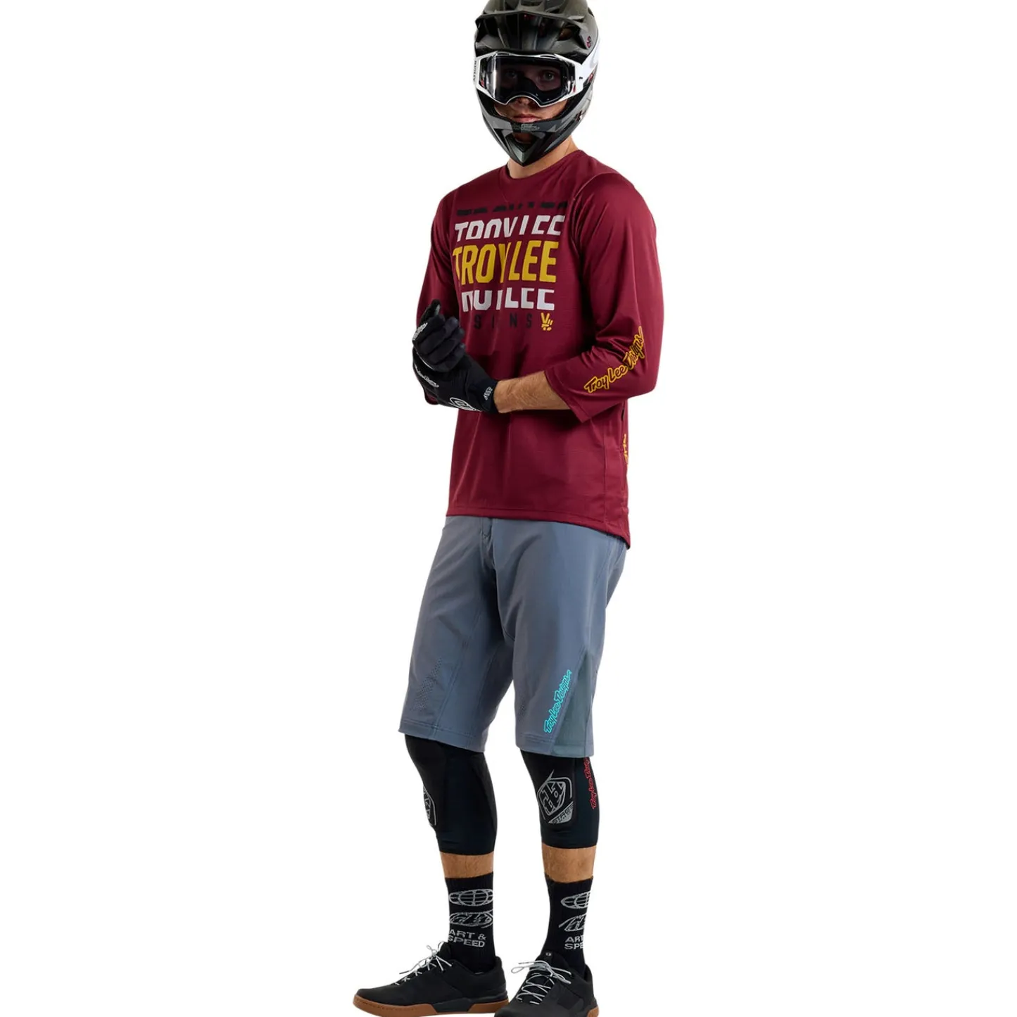 Troy Lee Designs Ruckus|Jerseys^Ruckus 3/4 Jersey Spun Oxblood