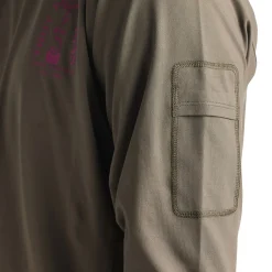 Troy Lee Designs Jerseys|Enduro^Ruckus Long Sleeve Ride Tee Fangs Olive