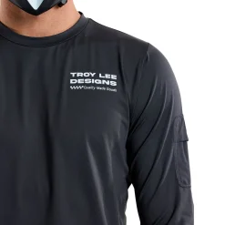 Troy Lee Designs Jerseys|Ruckus^Ruckus Long Sleeve Ride Tee Factory Carbon