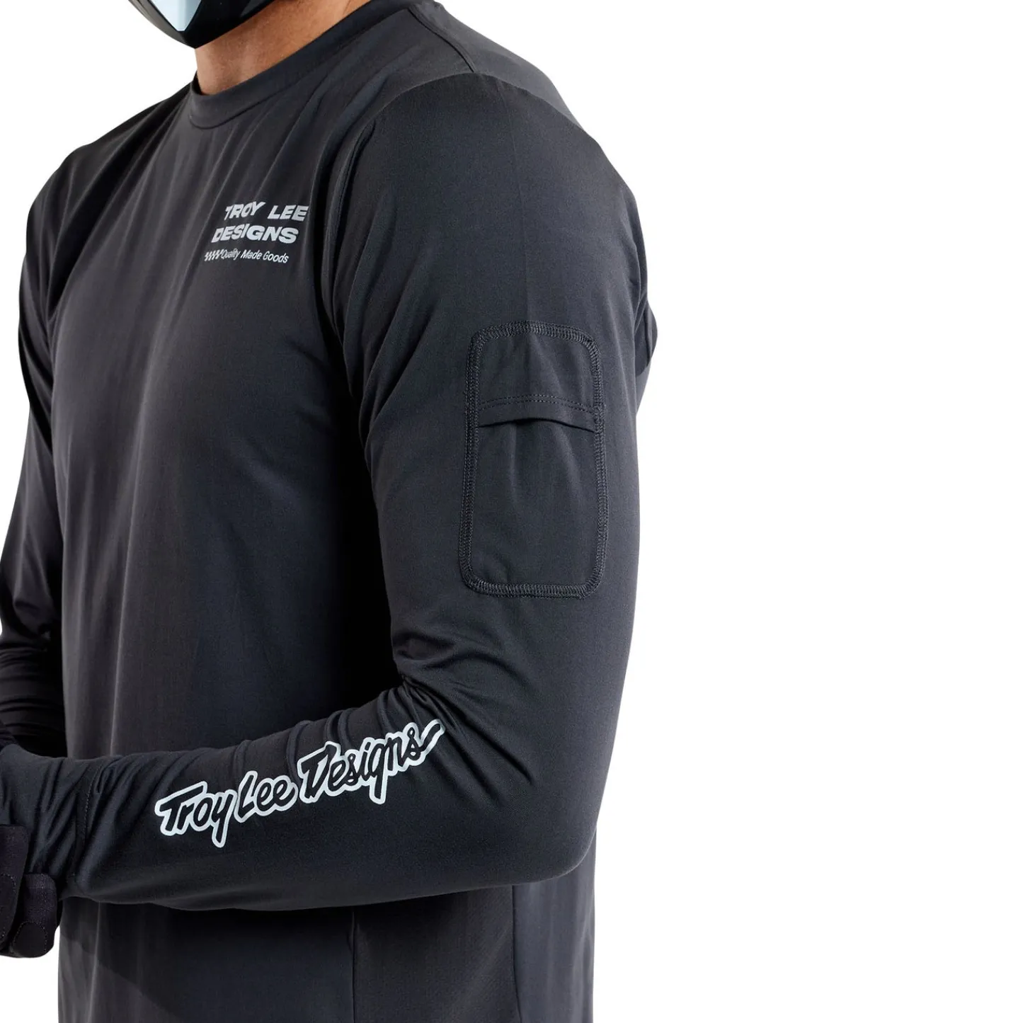Troy Lee Designs Jerseys|Ruckus^Ruckus Long Sleeve Ride Tee Factory Carbon