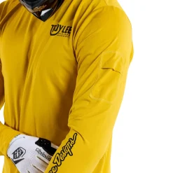 Troy Lee Designs Jerseys|Ruckus^Ruckus Long Sleeve Ride Tee Eyez Safron