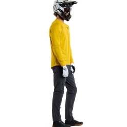 Troy Lee Designs Jerseys|Ruckus^Ruckus Long Sleeve Ride Tee Eyez Safron