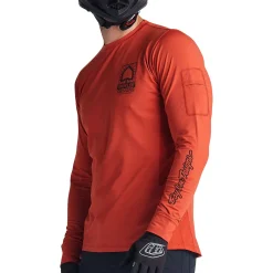 Troy Lee Designs Jerseys|Ruckus^Ruckus Long Sleeve Ride Tee Create To Destroy Brick