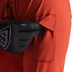 Troy Lee Designs Jerseys|Ruckus^Ruckus Long Sleeve Ride Tee Create To Destroy Brick