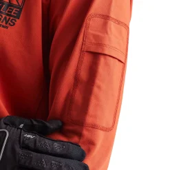 Troy Lee Designs Jerseys|Ruckus^Ruckus Long Sleeve Ride Tee Create To Destroy Brick