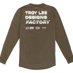 Troy Lee Designs Jerseys|Ruckus^Ruckus Long Sleeve Ride Tee Factory Caper