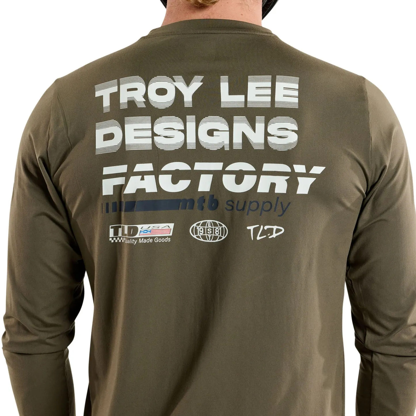 Troy Lee Designs Jerseys|Ruckus^Ruckus Long Sleeve Ride Tee Factory Caper