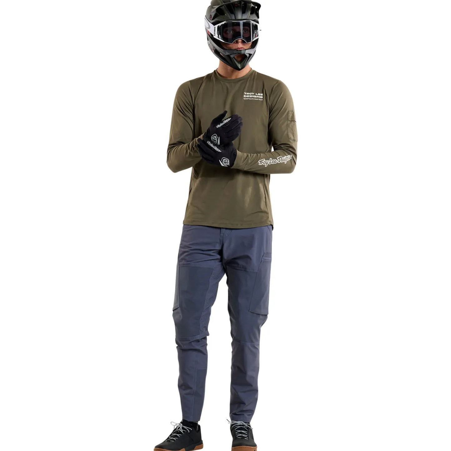 Troy Lee Designs Jerseys|Ruckus^Ruckus Long Sleeve Ride Tee Factory Caper