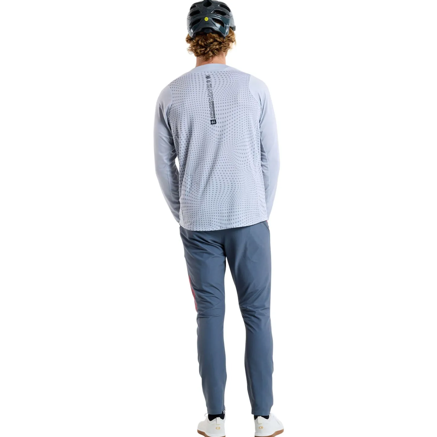 Troy Lee Designs Jerseys|Ruckus^Ruckus Long Sleeve Ride Tee Burn Out Mist