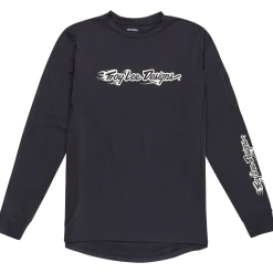 Troy Lee Designs Jerseys|Ruckus^Ruckus Long Sleeve Ride Tee Burn Out Carbon