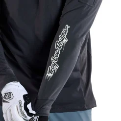 Troy Lee Designs Jerseys|Ruckus^Ruckus Long Sleeve Ride Tee Burn Out Carbon