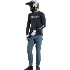 Troy Lee Designs Jerseys|Ruckus^Ruckus Long Sleeve Ride Tee Burn Out Carbon