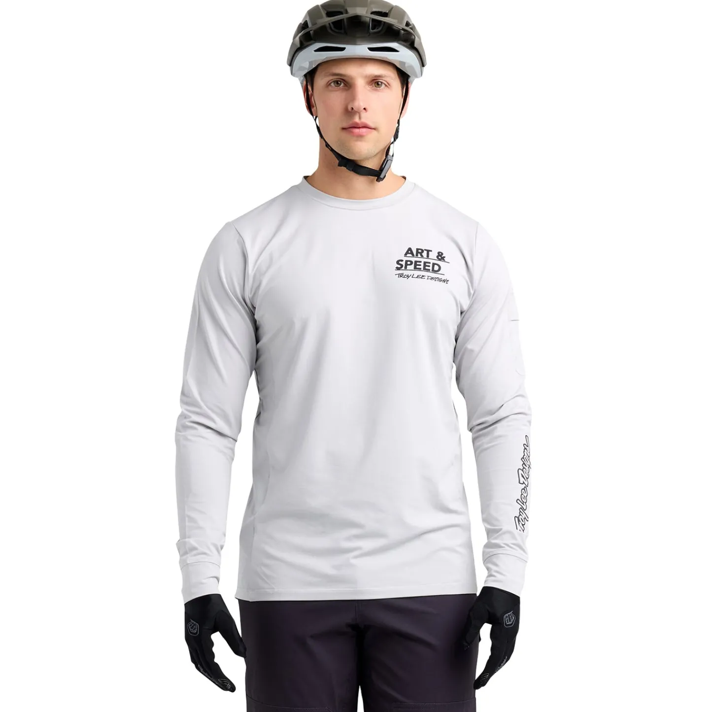 Troy Lee Designs Jerseys|Ruckus^Ruckus Long Sleeve Ride Tee Art And Speed Mist