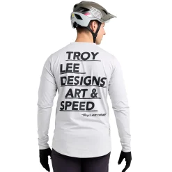 Troy Lee Designs Jerseys|Ruckus^Ruckus Long Sleeve Ride Tee Art And Speed Mist