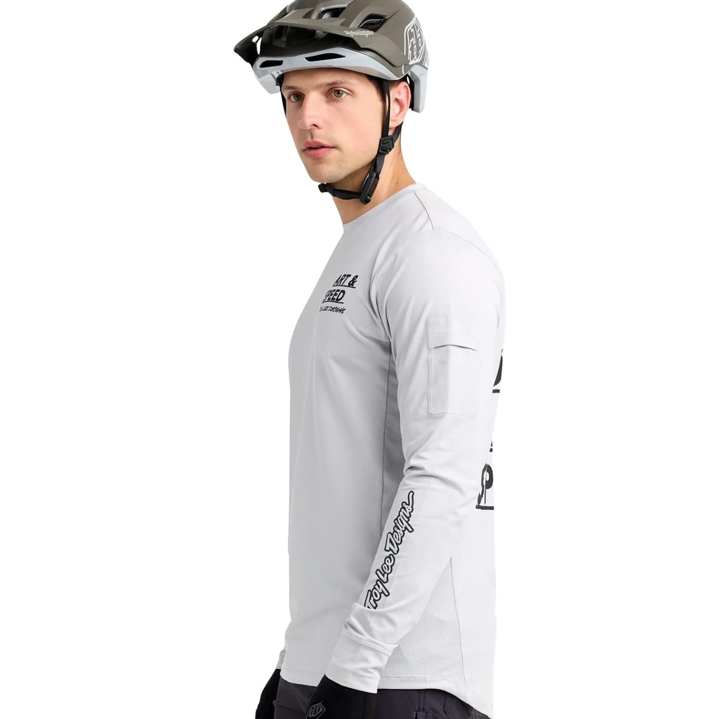 Troy Lee Designs Jerseys|Ruckus^Ruckus Long Sleeve Ride Tee Art And Speed Mist
