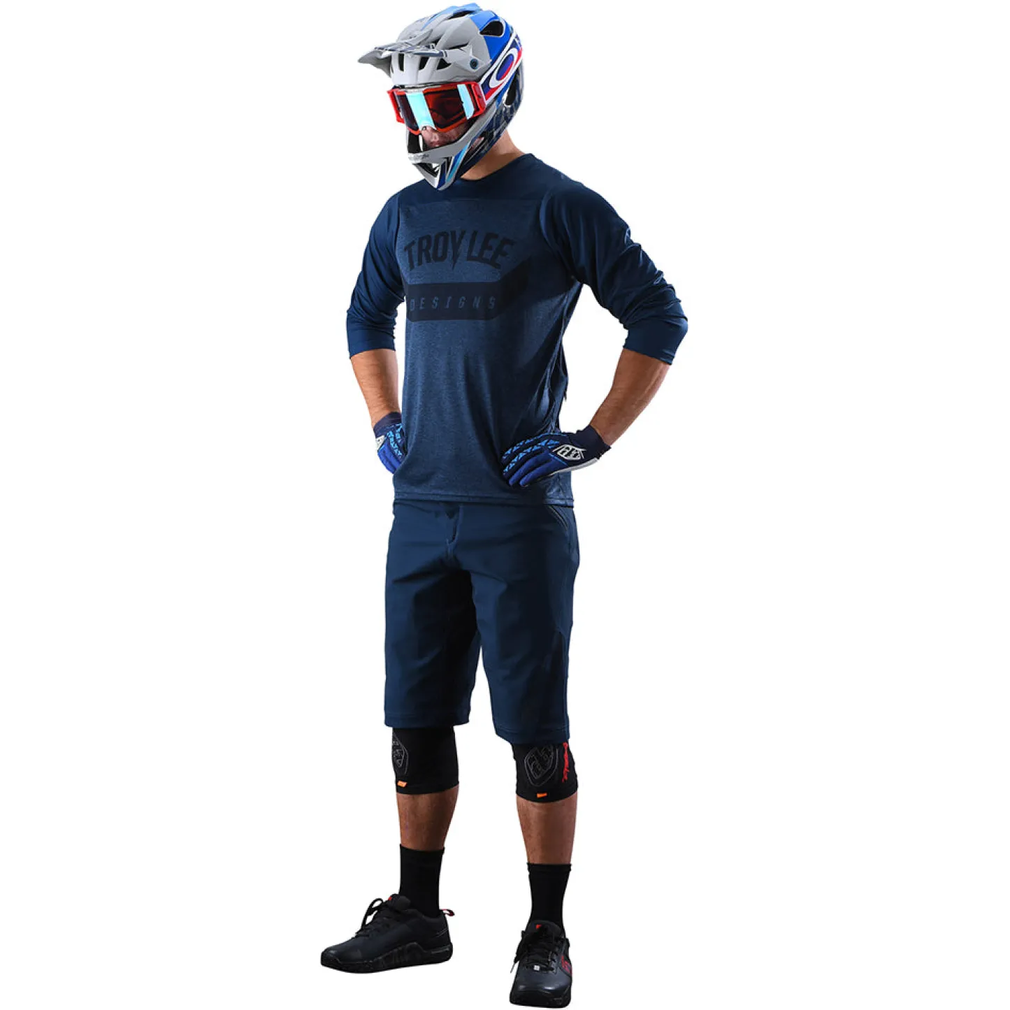 Troy Lee Designs Ruckus|Shorts & Pants^Ruckus Short W/Liner Solid Dark Slate Blue