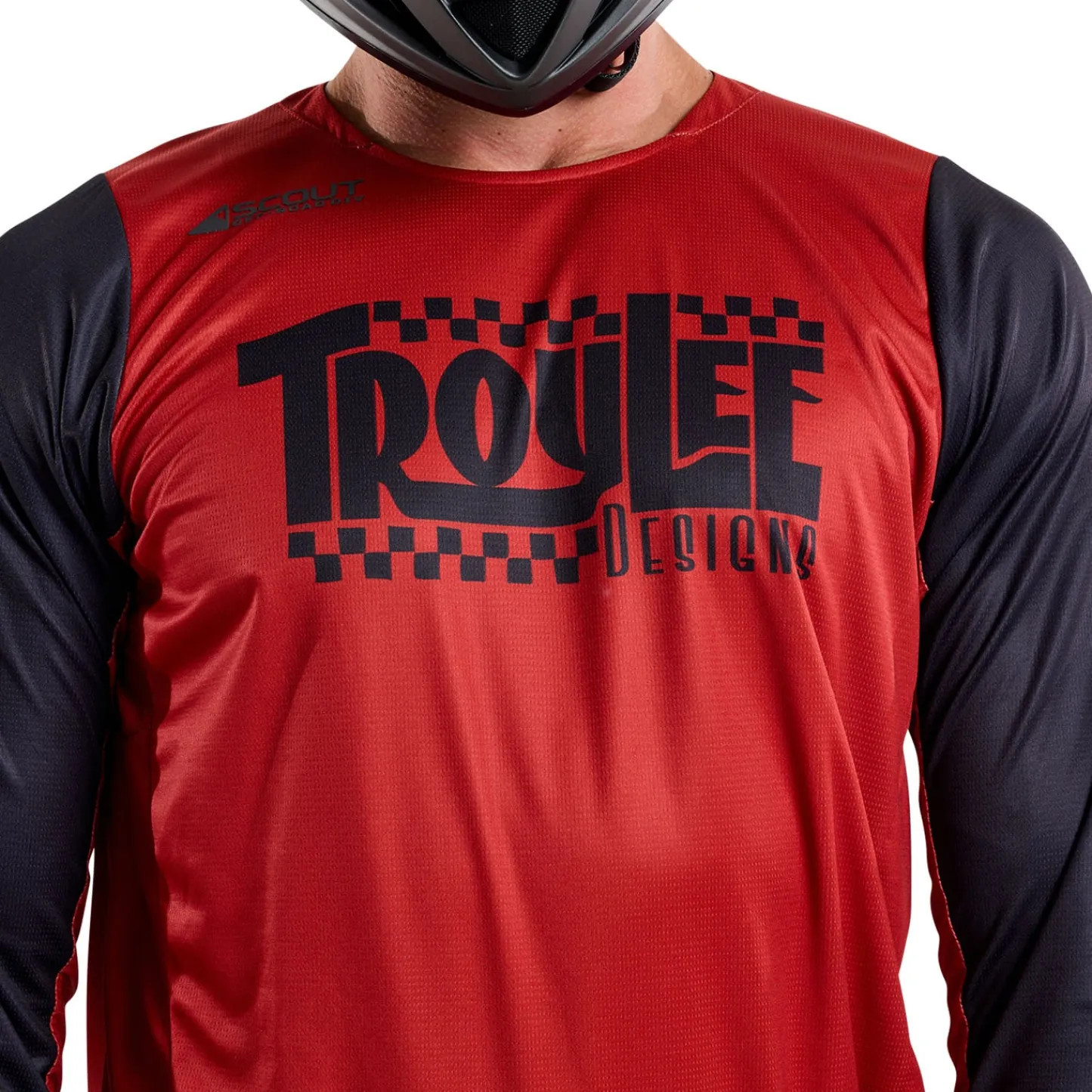 Troy Lee Designs Scout Gp|Jerseys^Scout GP Jersey Big Lee Black / Burnt Orange