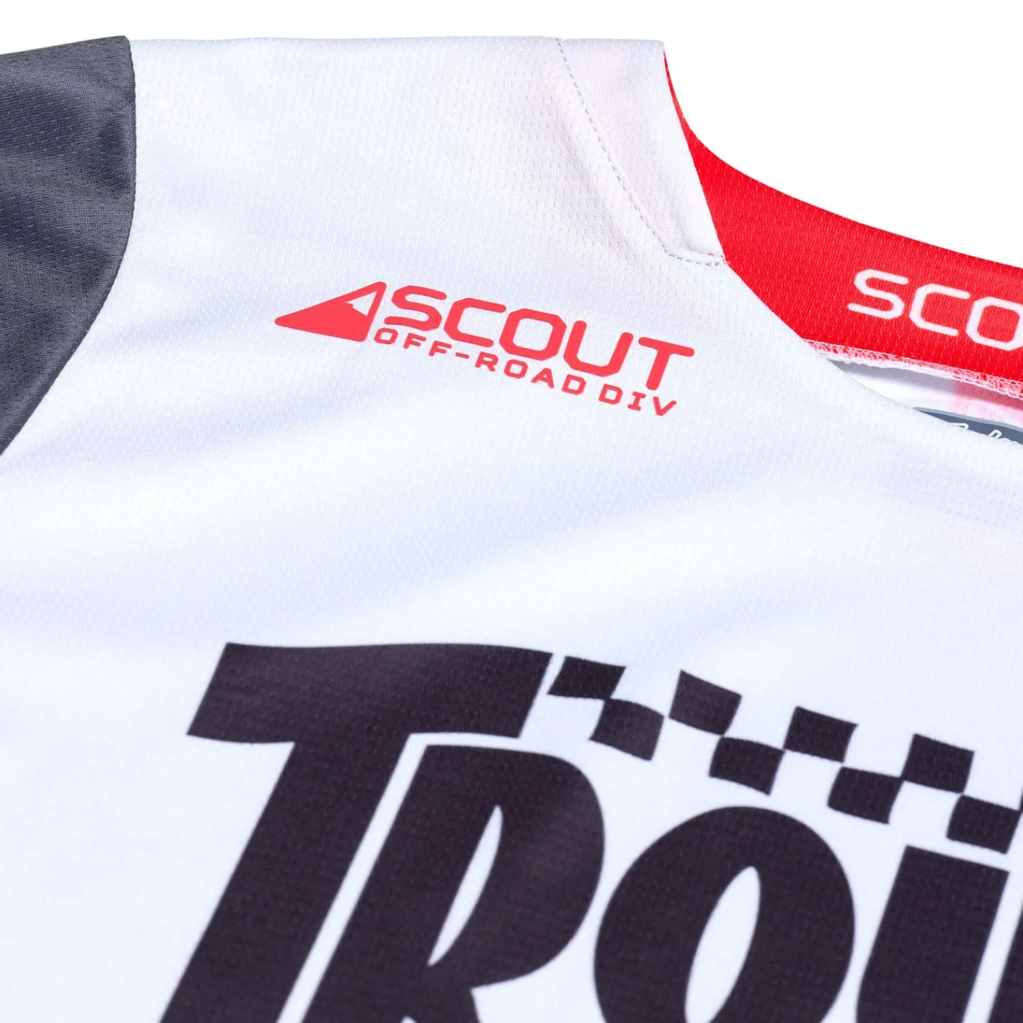 Troy Lee Designs Scout Gp|Jerseys^Scout GP Jersey Big Lee Charcoal / Fog