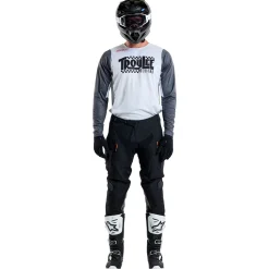 Troy Lee Designs Scout Gp|Jerseys^Scout GP Jersey Big Lee Charcoal / Fog