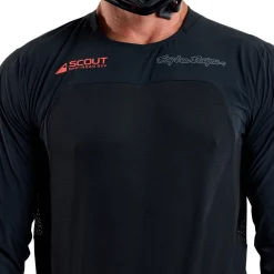 Troy Lee Designs Jerseys|Off Road^Scout SE Jersey Systems Black