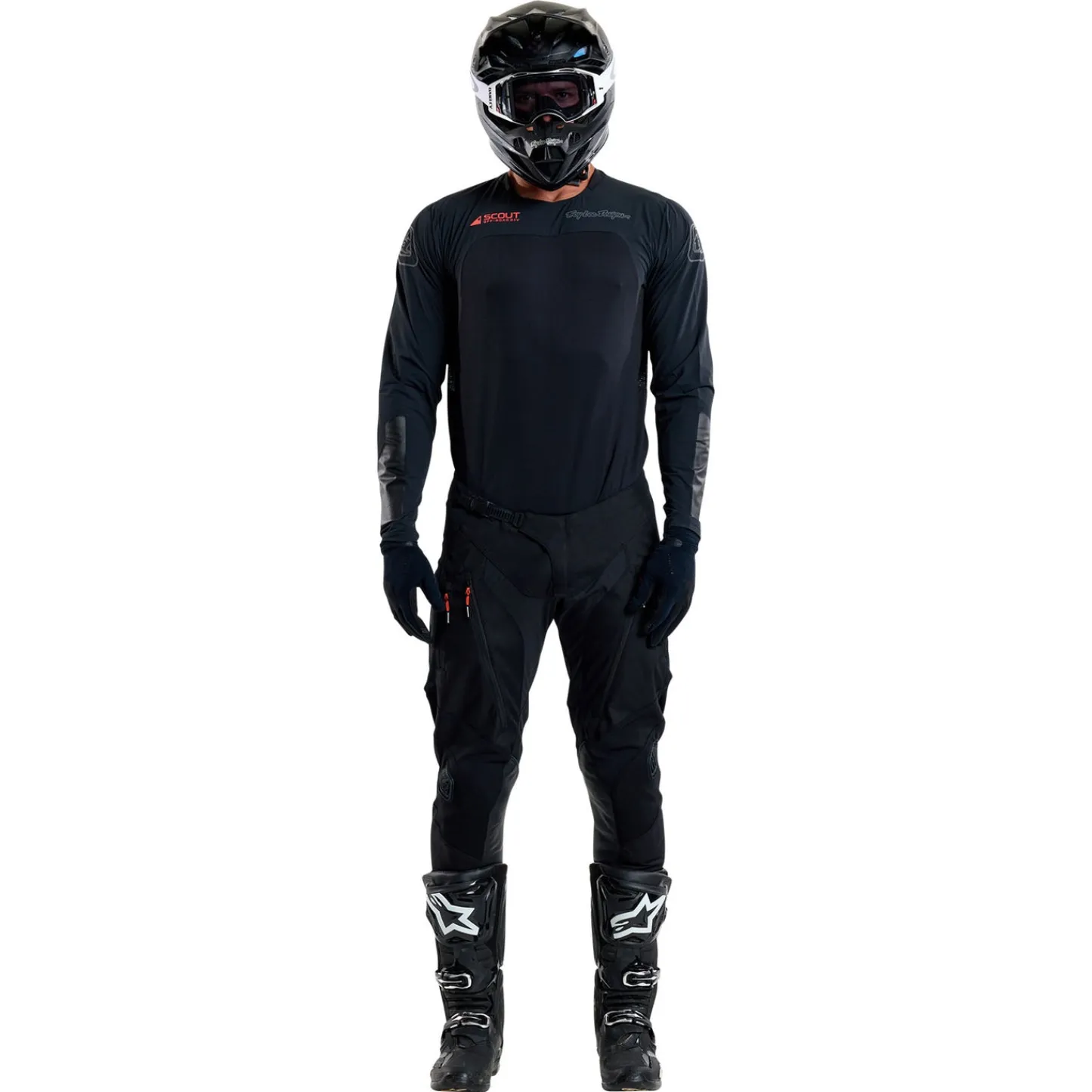 Troy Lee Designs Jerseys|Off Road^Scout SE Jersey Systems Black