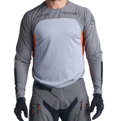 Troy Lee Designs Scout Se|Jerseys^Scout SE Jersey Systems Gray / Neon Orange