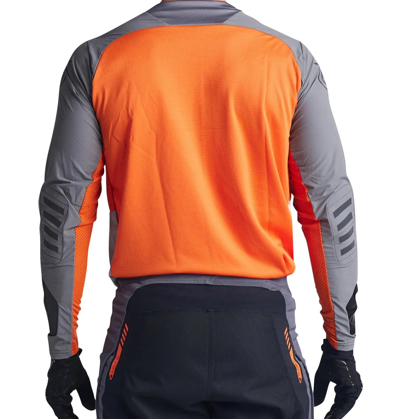 Troy Lee Designs Scout Se|Jerseys^Scout SE Jersey Systems Gray / Neon Orange