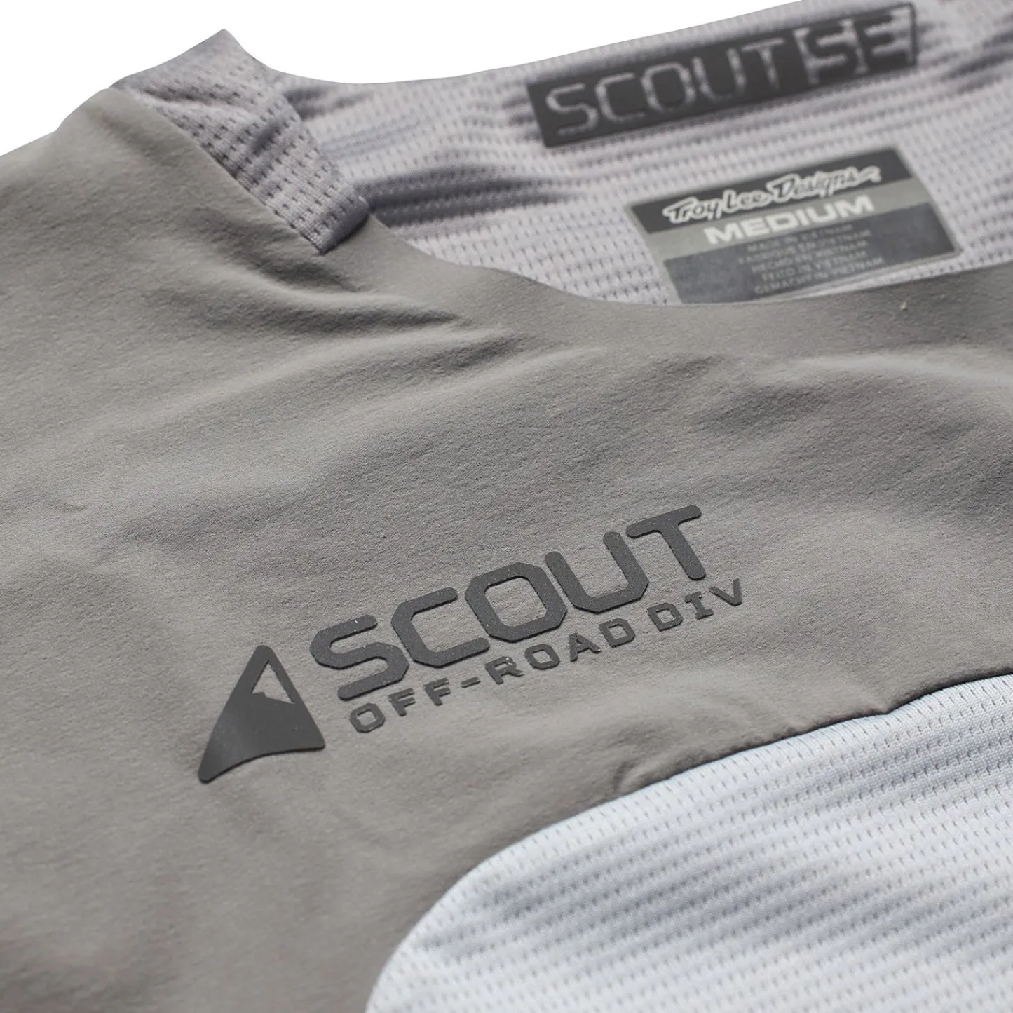 Troy Lee Designs Scout Se|Jerseys^Scout SE Jersey Systems Gray / Neon Orange