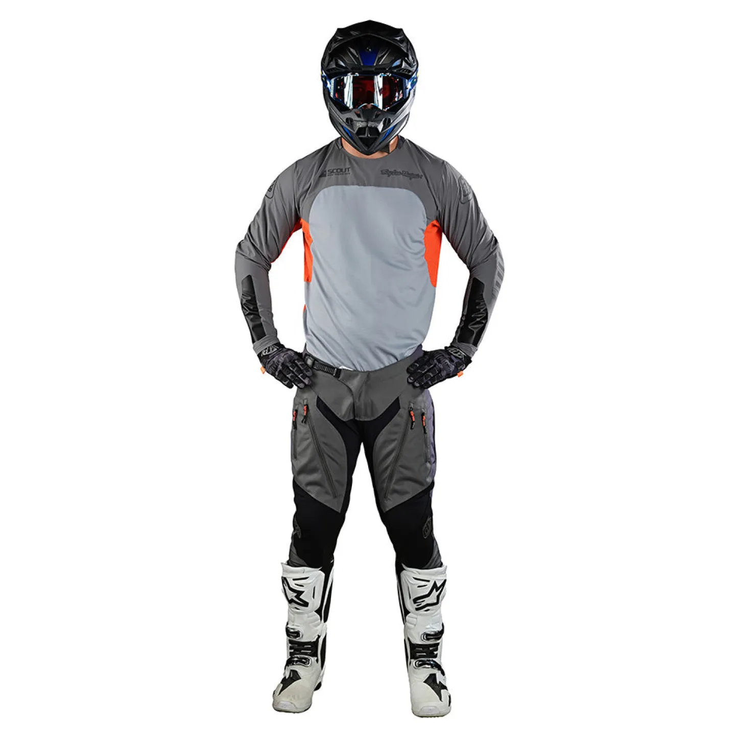 Troy Lee Designs Scout Se|Pants^Scout SE Pant Solid Gray / Black
