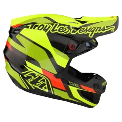 Women Troy Lee Designs Se5|Helmets^SE5 Carbon Helmet Omega Black / Flo Yellow