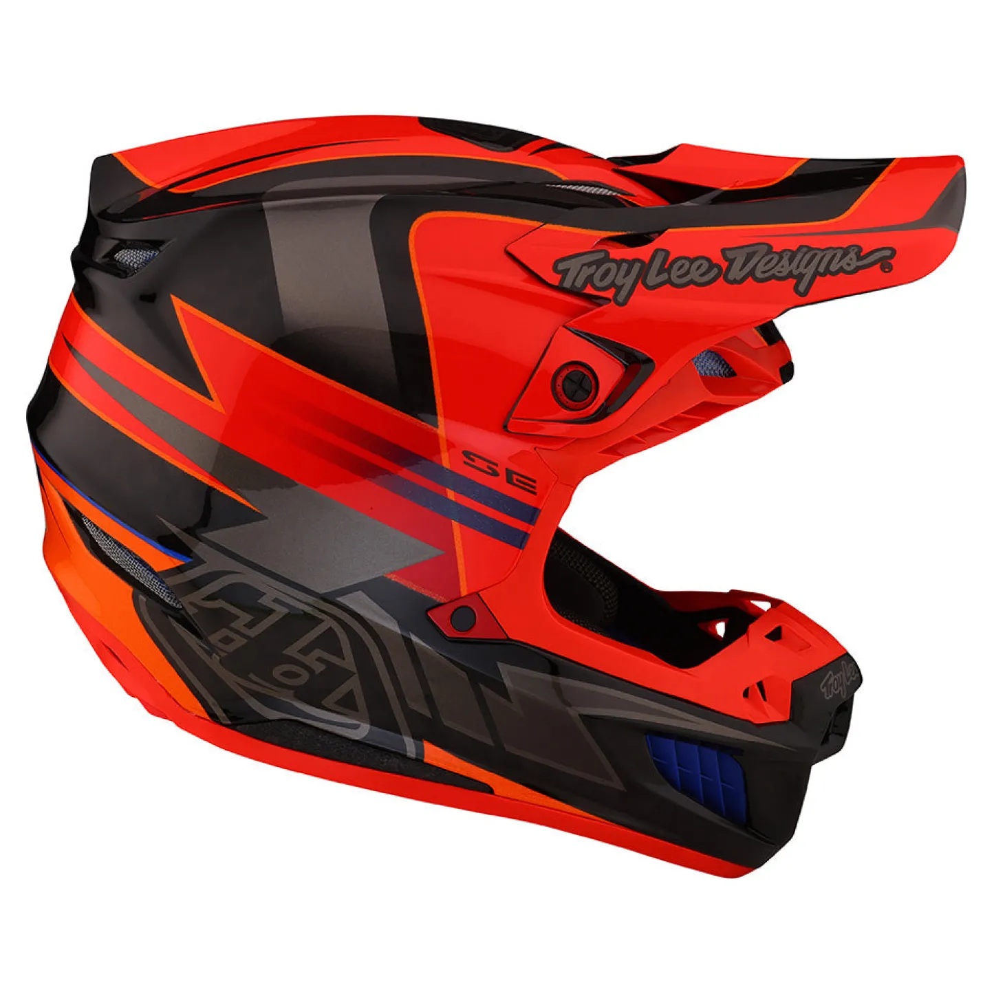 Women Troy Lee Designs Se5|Helmets^SE5 Carbon Helmet Saber Rocket Red