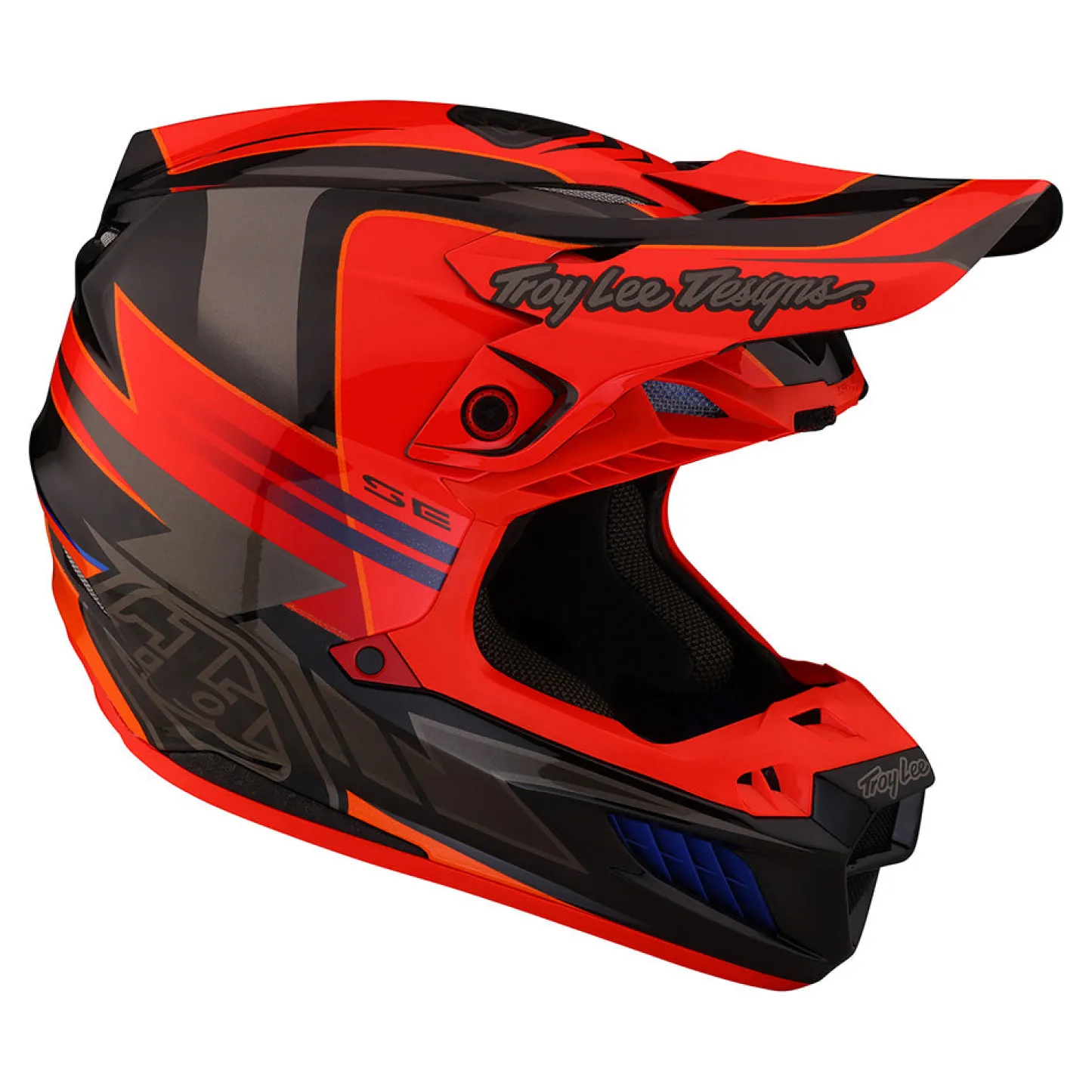 Women Troy Lee Designs Se5|Helmets^SE5 Carbon Helmet Saber Rocket Red