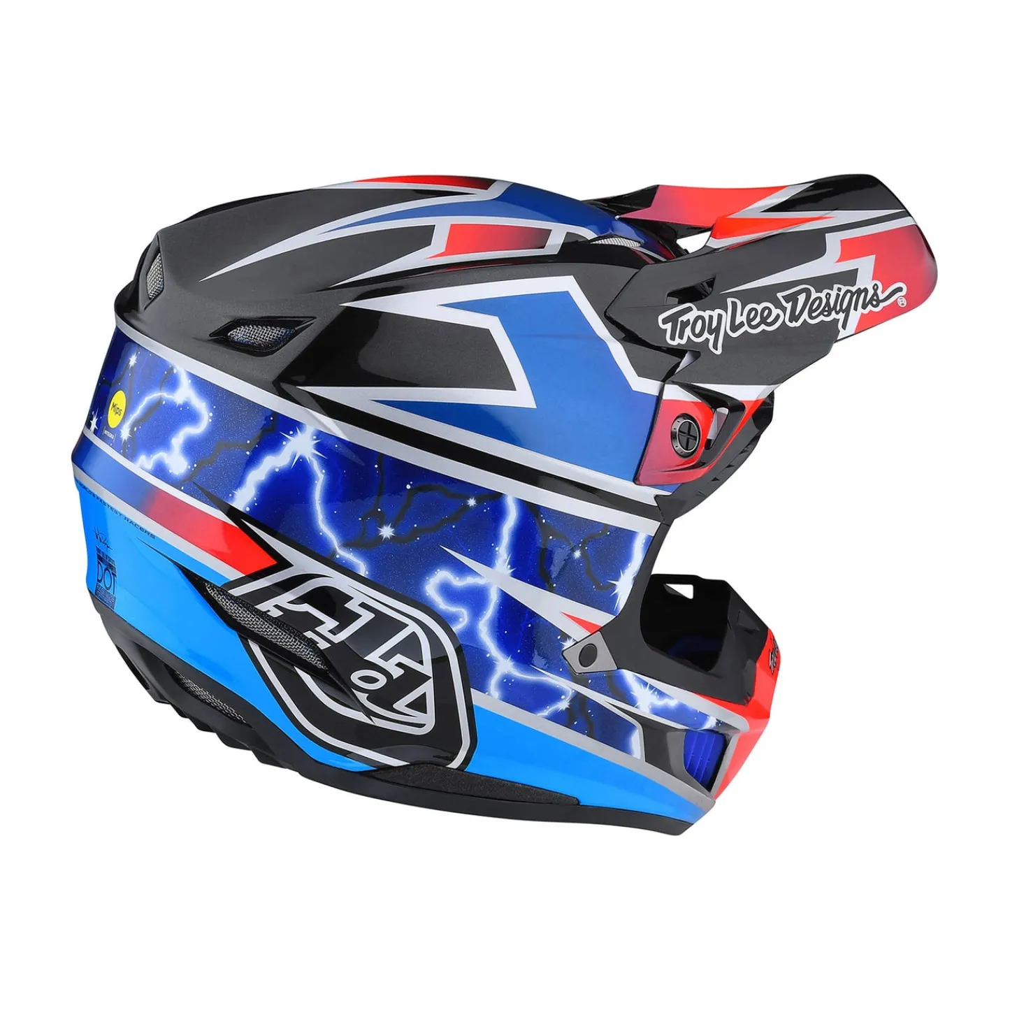 Women Troy Lee Designs Se5|Helmets^SE5 Composite Helmet Lightning Blue