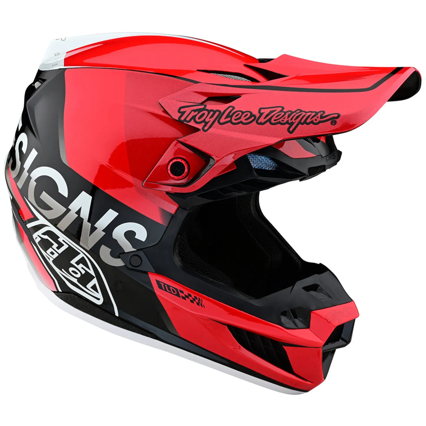 Women Troy Lee Designs Se5|Helmets^SE5 Composite Helmet Qualifier Red / Black