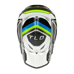 Troy Lee Designs Se5|Track^SE5 Composite Helmet Reverb White / Blue