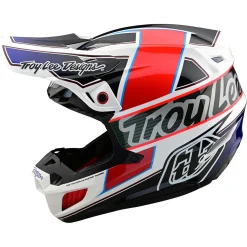Troy Lee Designs Se5|Track^SE5 Composite Helmet Team White / Black