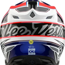 Troy Lee Designs Se5|Track^SE5 Composite Helmet Team White / Black