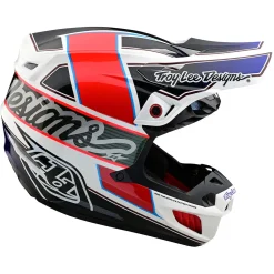 Troy Lee Designs Se5|Track^SE5 Composite Helmet Team White / Black