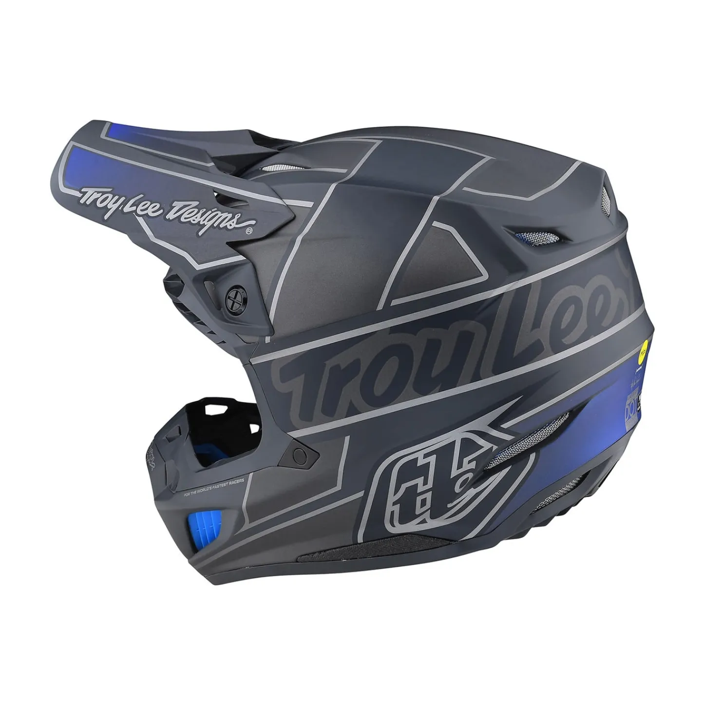 Troy Lee Designs Se5|Track^SE5 Composite Helmet Team Gray