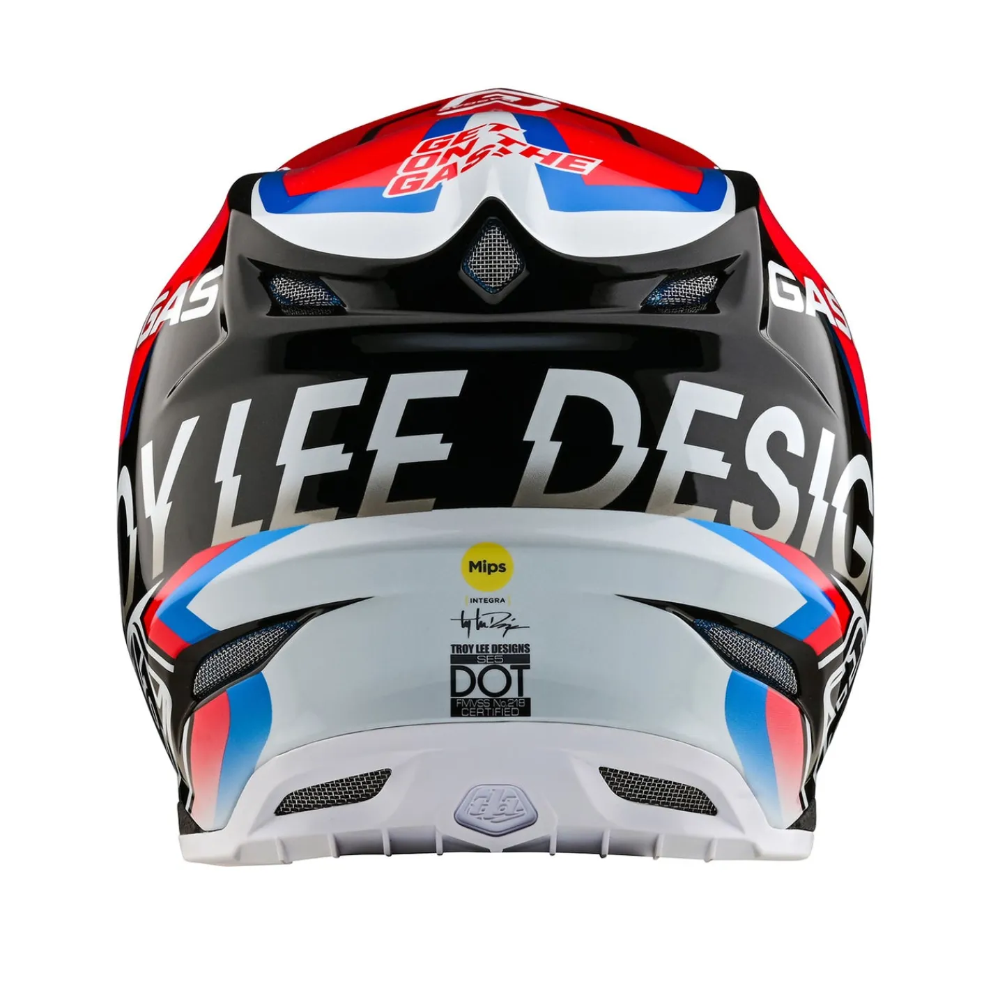 Troy Lee Designs Se5|Track^SE5 Composite Helmet W/MIPS GasGas Fumes Red / Black