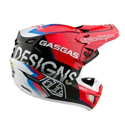 Troy Lee Designs Se5|Track^SE5 Composite Helmet W/MIPS GasGas Fumes Red / Black