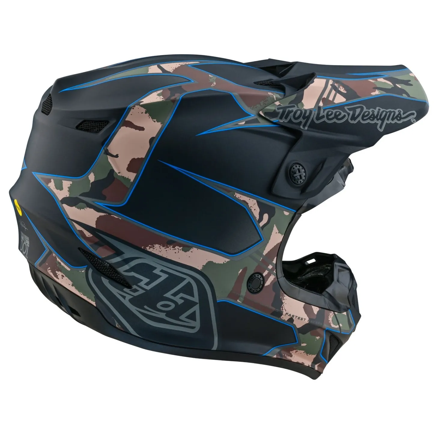 Women Troy Lee Designs Se4|Helmets^SE4 Polyacrylite Helmet Matrix Camo Black