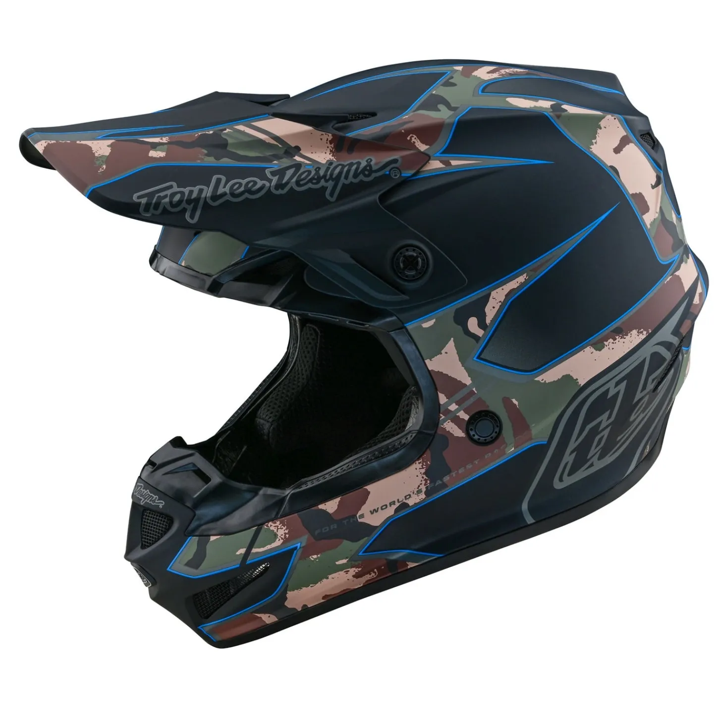 Women Troy Lee Designs Se4|Helmets^SE4 Polyacrylite Helmet Matrix Camo Black