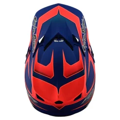 Women Troy Lee Designs Se4|Helmets^SE4 Polyacrylite Helmet Polaris Blue / Red