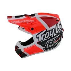 Women Troy Lee Designs Se4|Helmets^SE4 Polyacrylite Helmet Quattro Red / Charcoal