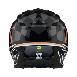 Women Troy Lee Designs Se4|Helmets^SE4 Polyacrylite Helmet Warped Black / Copper