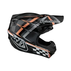 Women Troy Lee Designs Se4|Helmets^SE4 Polyacrylite Helmet Warped Black / Copper